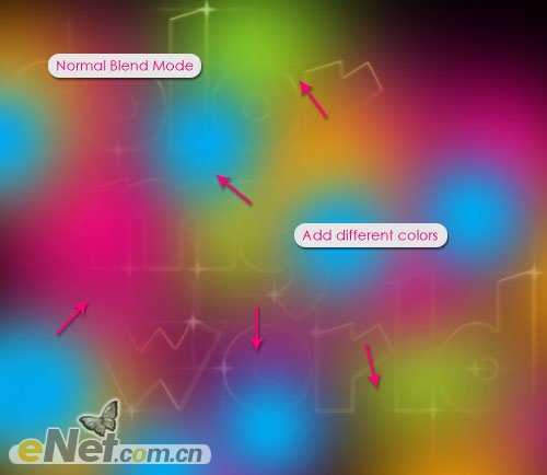 ‘Photoshop设计打造出明亮缤纷的文字教程‘