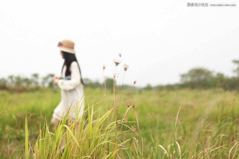 ‘Photoshop调出唯美朦胧的外景美女LOMO效果‘