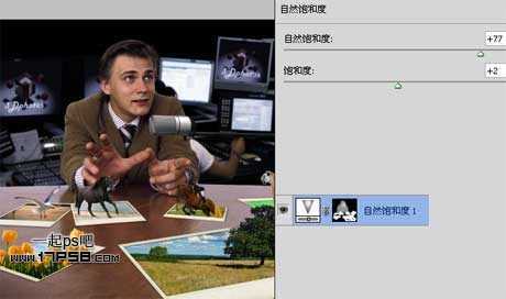 ‘photoshop制作出动物跳出相框场景‘
