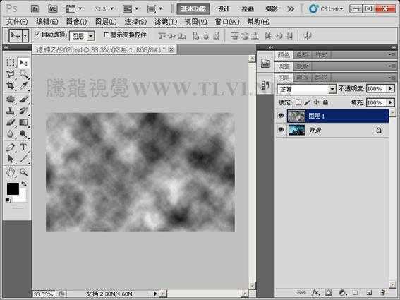 ‘ps下利用滤镜制作超酷的魔法闪电效果‘