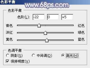 ‘Photoshop给树林中的美女加上梦幻的青蓝色‘