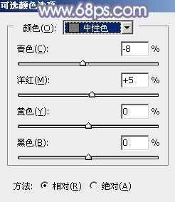 ‘Photoshop给树林中的美女加上梦幻的青蓝色‘