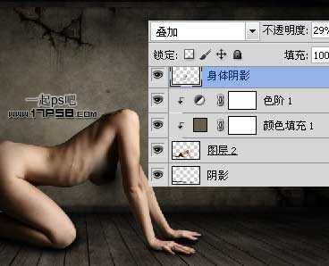 ‘photoshop合成制作出具有恐怖暗黑风格的美女与灯泡效果‘