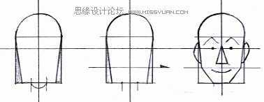 Flash教程：卡通人物基本五官造型和绘制方法,PS教程,思缘教程网