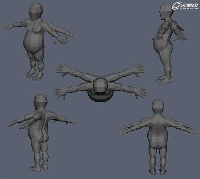 MAYA打造Ganesha智慧的神角色教程 脚本之家 MAYA角色动画教程