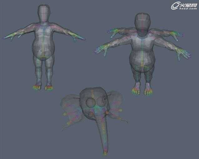 MAYA打造Ganesha智慧的神角色教程 脚本之家 MAYA角色动画教程