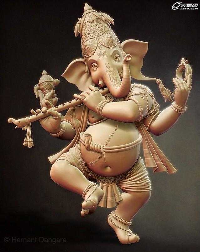 MAYA打造Ganesha智慧的神角色教程 脚本之家 MAYA角色动画教程