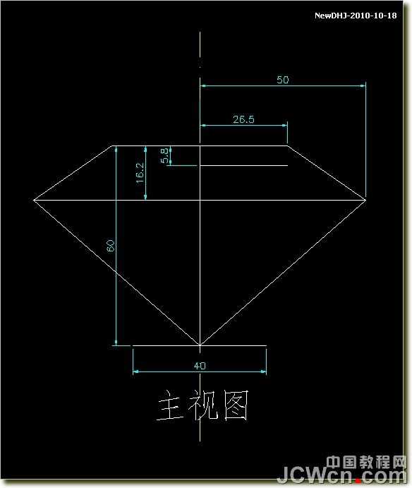 AutoCAD绘制璀璨的钻石戒指 脚本之家 AutoCAD教程
