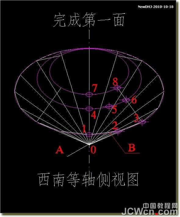 AutoCAD绘制璀璨的钻石戒指 脚本之家 AutoCAD教程