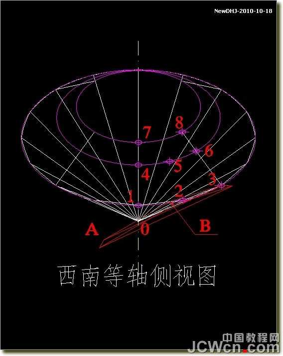 AutoCAD绘制璀璨的钻石戒指 脚本之家 AutoCAD教程