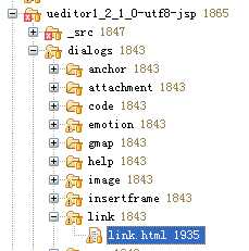 ueditor1.2.1修改超链接默认值,ueditor编辑器超链接