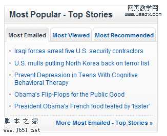 Yahoo! News colors make it hard for low-vision users.