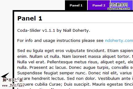 Coda-Slider screen shot.