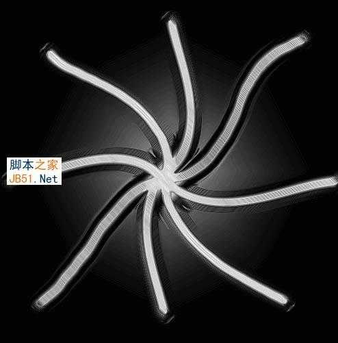 ‘PS利用滤镜制作绚丽的抽丝花朵‘