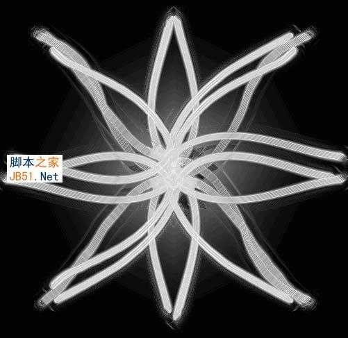 ‘PS利用滤镜制作绚丽的抽丝花朵‘