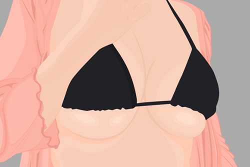 ‘PS绘制衣着清凉德艺双馨的苍老师矢量插画‘