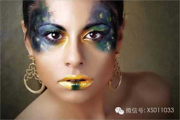 ‘PS后期美化处理之非主流彩妆头像照片‘