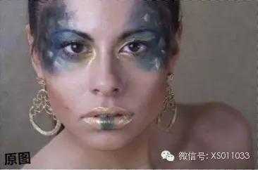‘PS后期美化处理之非主流彩妆头像照片‘