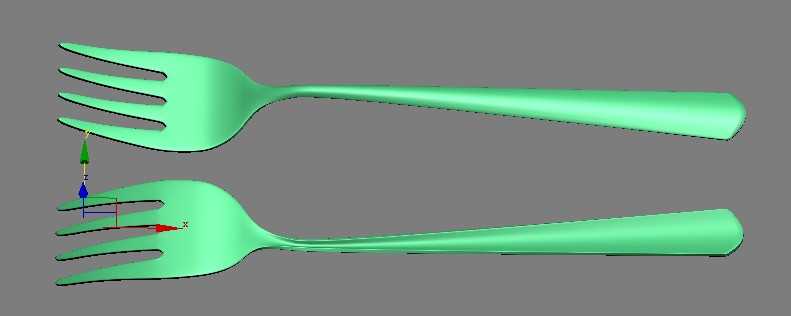 3DSMAX叉子建模教程 脚本之家 3DSMAX建模教程