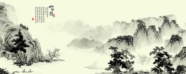 flash制作水墨场景中千山鸟飞绝的动画实例教程 技术分享