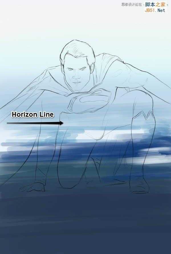 ‘Photoshop鼠绘制作新版超人钢铁侠‘