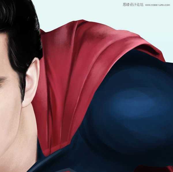 ‘Photoshop鼠绘制作新版超人钢铁侠‘