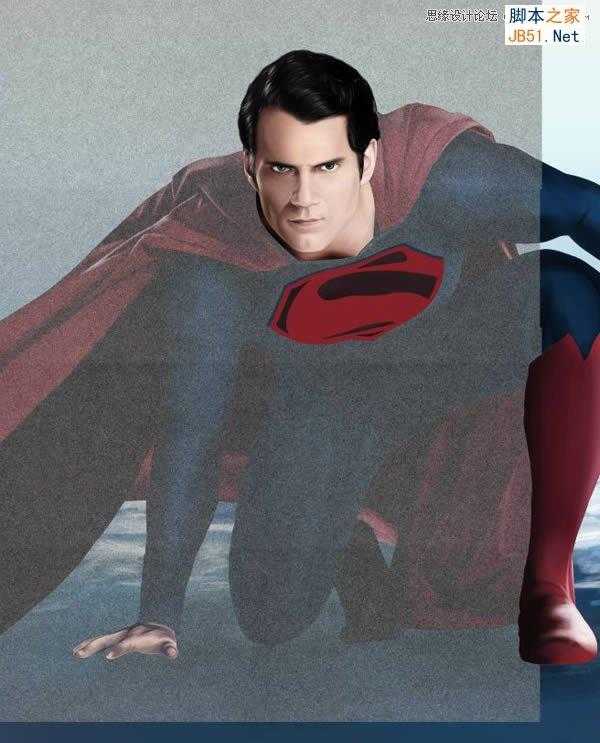 ‘Photoshop鼠绘制作新版超人钢铁侠‘