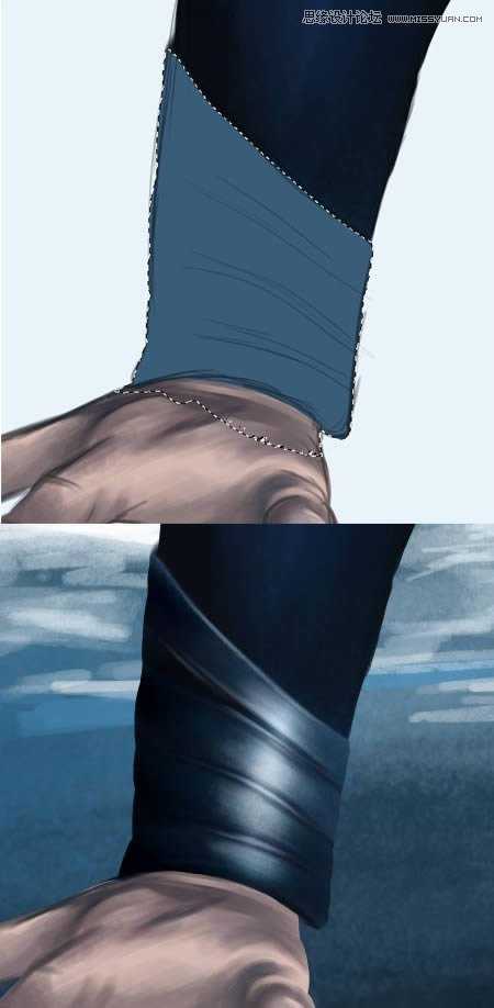 ‘Photoshop鼠绘制作新版超人钢铁侠‘