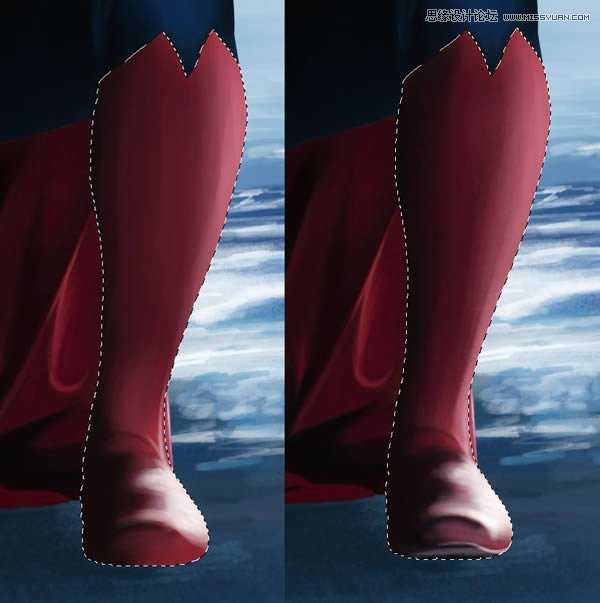 ‘Photoshop鼠绘制作新版超人钢铁侠‘