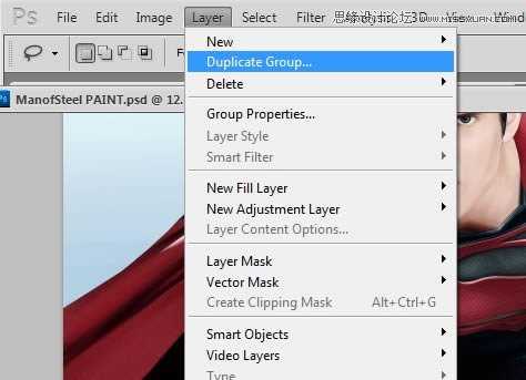 ‘Photoshop鼠绘制作新版超人钢铁侠‘