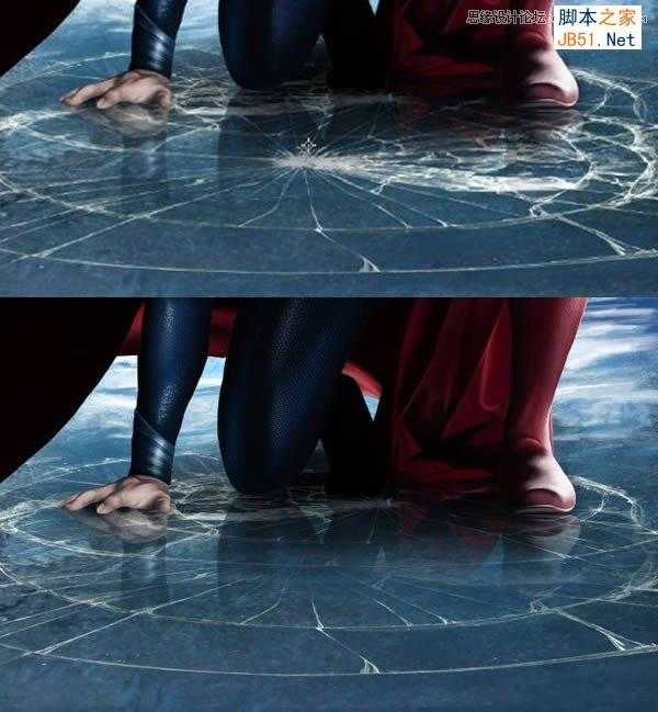 ‘Photoshop鼠绘制作新版超人钢铁侠‘