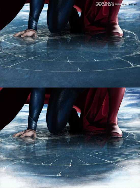 ‘Photoshop鼠绘制作新版超人钢铁侠‘