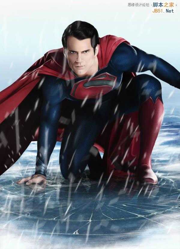 ‘Photoshop鼠绘制作新版超人钢铁侠‘