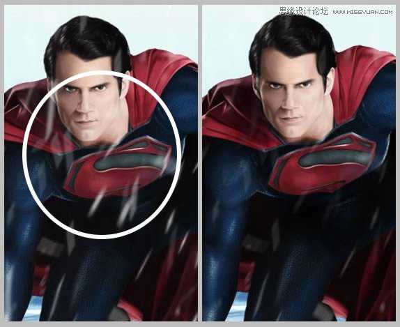 ‘Photoshop鼠绘制作新版超人钢铁侠‘