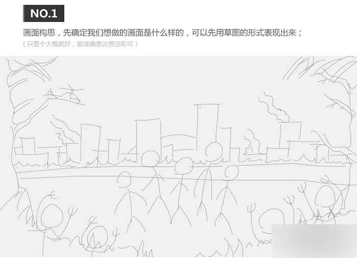 ‘PS图片合成横版好莱坞暗黑风格电影海报‘