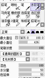 ‘PS和SAI将美女照片制作成卡通效果‘