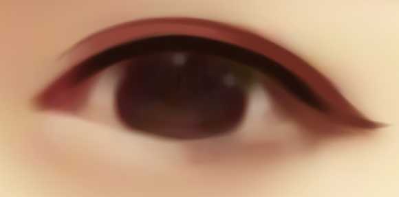 ‘PS和SAI将美女照片制作成卡通效果‘
