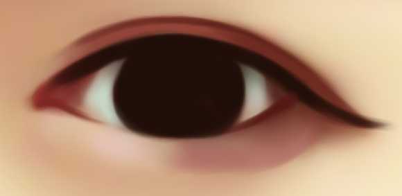 ‘PS和SAI将美女照片制作成卡通效果‘