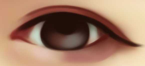‘PS和SAI将美女照片制作成卡通效果‘