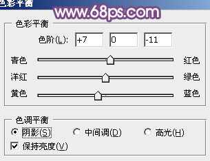 ‘Photoshop将夏季美女图片调制出甜美的粉紫色‘