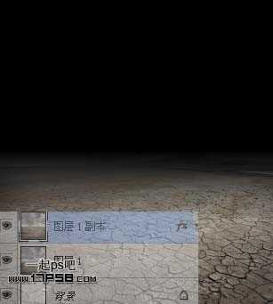 ‘photoshop合成夜半梦境坐在孤灯旁取暖的女精灵‘