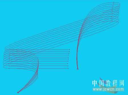 ‘photoshop利用路径工具制作优美的曲线组合‘