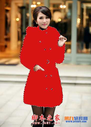 Photoshop快速给衣服换色教程
