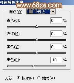 ‘Photoshop为坐石阶上的美女加上柔和的粉褐色‘