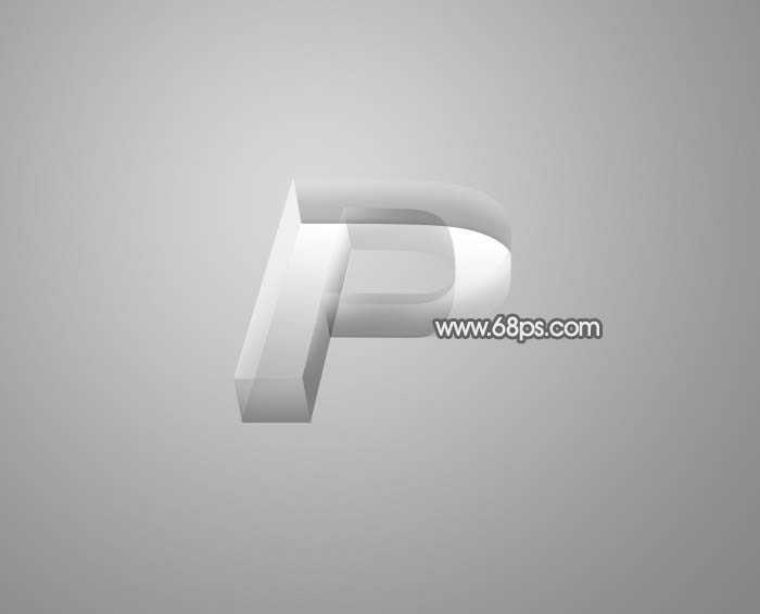 ‘Photoshop设计制作出漂亮的透明玻璃立体字‘