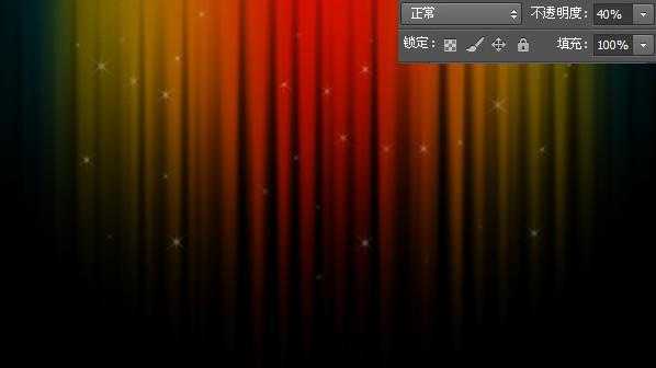 ‘Photoshop打造出舞台的梦幻迷离彩虹背景‘