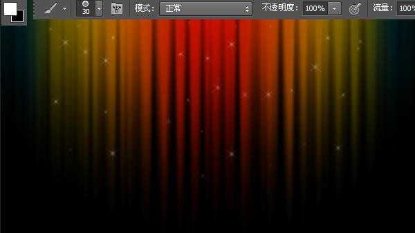 ‘Photoshop打造出舞台的梦幻迷离彩虹背景‘