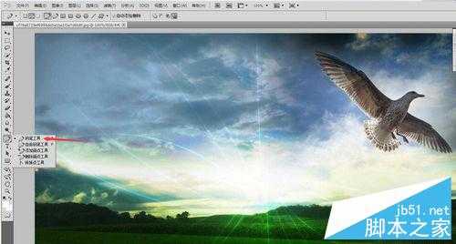 PHOTOSHOP CS5中用钢笔抠图