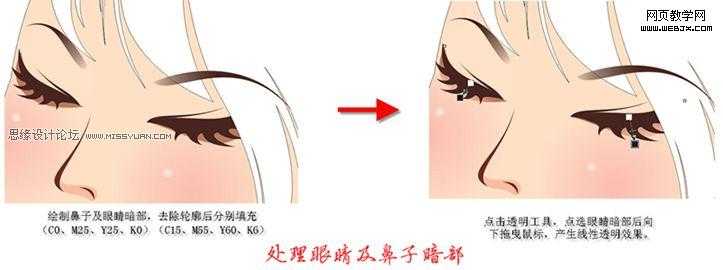 Coreldraw教程:绘制卡通矢量漂亮女孩_脚本之家