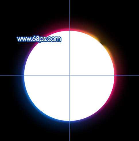‘Photoshop打造漂亮的彩色发光圆环‘
